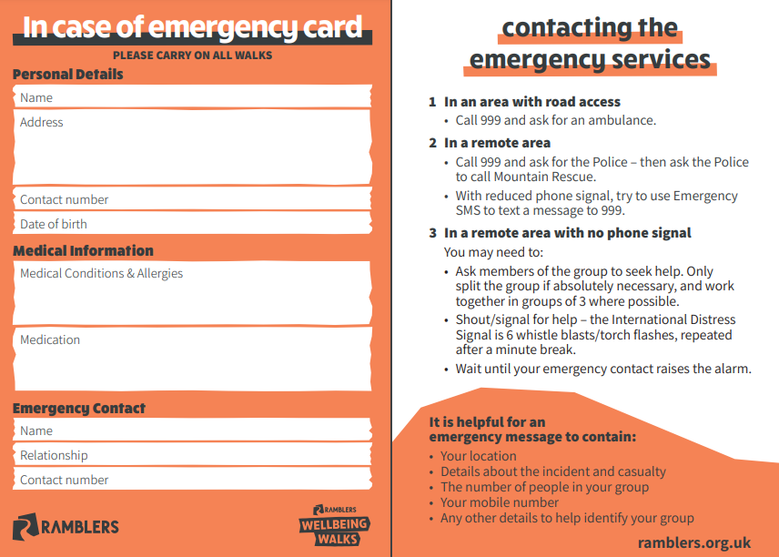 ICE Card