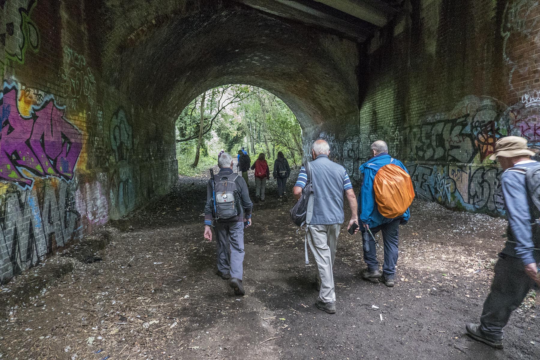 HendonMillHillUnusedRailwayTrail