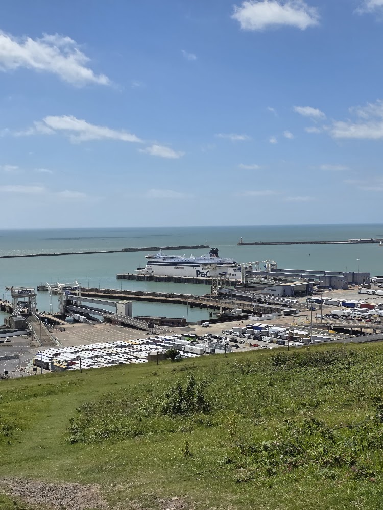 Dover RH 2 Birds Eye View of Dover Harbour